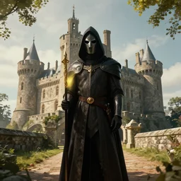 a castle with traitor