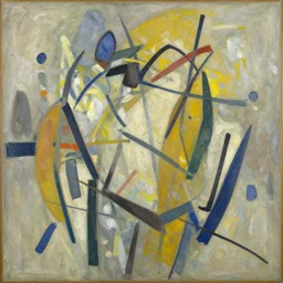 abstract art painting, lines, forms, shapes, in style of edouard manet, 4 k, high resolution details,