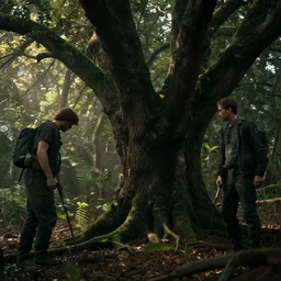 revolt of nature against humans, dramatic lighting, cinematic, establishing shot, extremely high detail, photorealistic, cinematic lighting