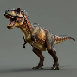 accurate modern paleoart of a tyrannosaurus trending on artstation ( not roaring )