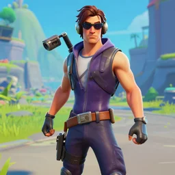 Walter white in fortnite, screenshot