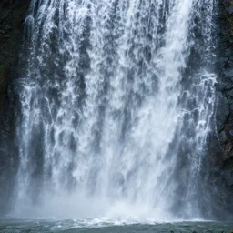 an endless waterfall