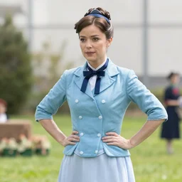 a high resolution photo of liz katz as mary poppins, 4 khd, award winning photography.