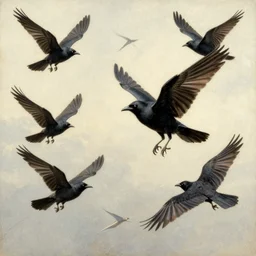 the wild black scavengers of the skies cathartes aura regnans, by anton semonov, shaun tan, michal karcz