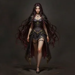 Full Body Model Shalltear Bloodfallen, detailed, centered, digital painting, artstation, concept art, donato giancola, Joseph Christian Leyendecker, WLOP, Boris Vallejo, Breathtaking, 8k resolution, extremely detailed, beautiful, establishing shot, artistic, hyperrealistic, beautiful face, octane render, cinematic lighting, dramatic lighting, masterpiece