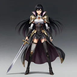 a detailed full body portrait of the queen of blades, by dorian cleavenger, akira yasuda