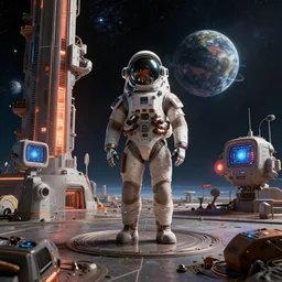 A scene from 2001 a space odyssey, rendered by Beeple, environment concept, digital art, unreal engine, WLOP, trending on artstation,