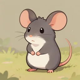 cute mouse, sylvain sarrailh, artstation, petros afshar