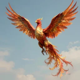 human phoenix, digital art, trending on artstation, illustration, detailed, high resolution