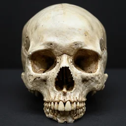 hole in top of human skull