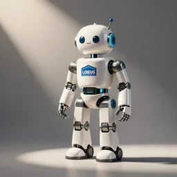 a robot made entirely of supplies from lowes
