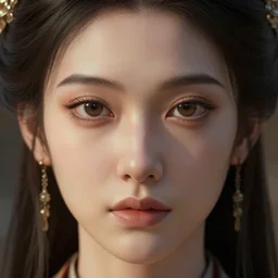 goddess portrait. Closeup headshot, eye contact. intricate artwork by Edward Robert Hughes and James Jean. octane render, trending on artstation, greg rutkowski very coherent symmetrical artwork. cinematic, hyper realism, high detail, octane render, 8k