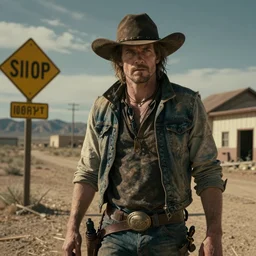 cyberpunk wild west, in the style of david lowery, trending on artstation deviantart pinterest hyper detailed photorealistic highlights and shadow hd 8 k post - processing high resolution