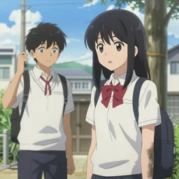 korean film still from korean adaptation of Bakemonogatari (2009)
