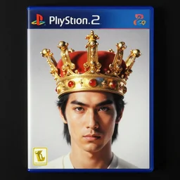 The chinese crown, game poster printed on playstation 2 video game box , Artwork by Sergey Kolesov, cinematic composition
