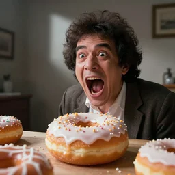 who ate my donuts!!!!!!!! screaming bob ross