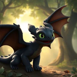 toothless, how to train your dragon