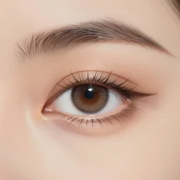 a beautiful artwork of a close-up of a woman's eye by Jerome Opeña, featured on artstation
