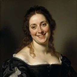 portrait of a cheerful mother by goya