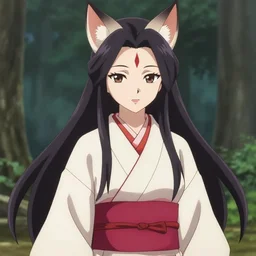 An anime portrait of Ssunbiki as a beautiful kitsune woman wearing a kimono from Skyrim, by Stanley Artgerm Lau, WLOP, Rossdraws, James Jean, Andrei Riabovitchev, Marc Simonetti, and Sakimichan, trending on artstation