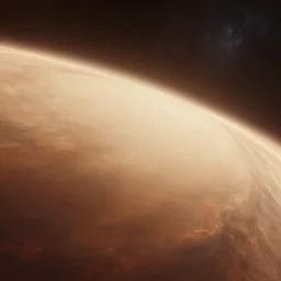 warm smooth space colours, cinematic render of atmospheric deep space, volumetric lighting, cathrin machin