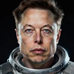 elon musk as a space explorer, concept art, detailed face, fantasy, highly detailed, cinematic lighting, digital art painting by greg rutkowski