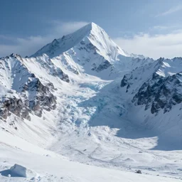 stunning landscape, icy mountains, 8 k uhd, unreal engine, octane render in the artstyle of kuindzhi