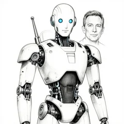 robot designed by jony ive and dieter rams, portrait, cyberpunk 2 0 2 0 manual, by steampoweredmikej, by tim bradstreet, inktober, ink drawing, black and white, coloring pages, manga, highly detailed