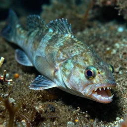 catfish covered with teeth