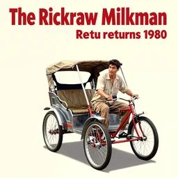 Movie Poster for The Rickshaw Milkman Returns (1980)