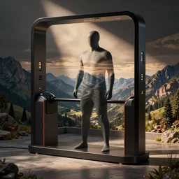 typical gamer full body scan