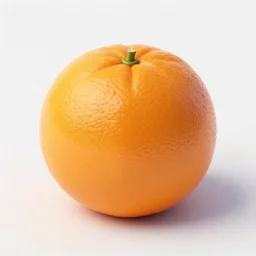 an orange in the shape of a cube