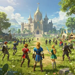 supreme commander realistic warzone in the kingdom of hyrule
