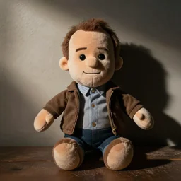 “a Jack Nicholson plushie doll”
