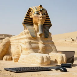 sphinx the immovable, guardian of the pharaohs computer