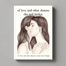 book cover design by kuri huang and lilla bolecz, like'of love and other demons illustrations and cover design'