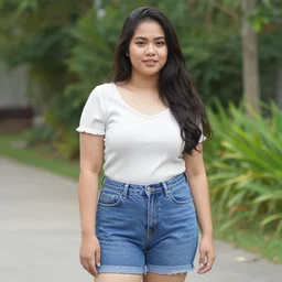 pretty filipina full figure