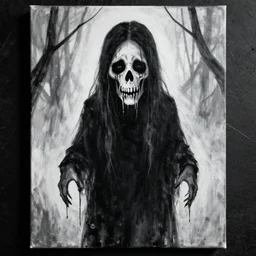 scary painting