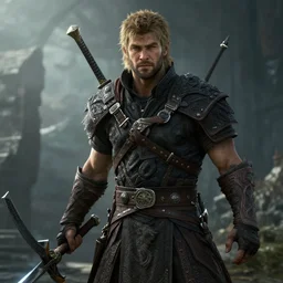 Chris Hemsworth in Dark Souls 3