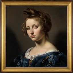 Punk girl by Caravaggio, masterpiece