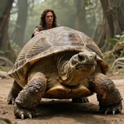 film still of ( ( ( ( ( ( ( danny trejo ) ) ) ) ) ) ) as an ancient!!!! tortoise!!!! human hybrid in a fantasy movie