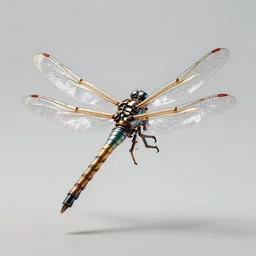 steampunk robot dragonflies, unreal engine realistic render, 8 k, micro detail, intricate, elegant, highly detailed, centered, digital painting, artstation, smooth, sharp focus, illustration, artgerm, tomasz alen kopera, wlop