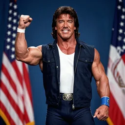Macho Man Randy Savage as President of the United States, award winning photography by Pete Souza.