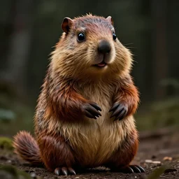 hyperrealistic dslr film still of justin bieber disguised as anthropomorphous woodchuck, stunning 8 k octane comprehensive 3 d render, inspired by istvan sandorfi & greg rutkowski & unreal engine, perfect symmetry, dim volumetric cinematic lighting, extremely hyper - detailed, incredibly real lifelike attributes & flesh texture, intricate, masterpiece, artstation