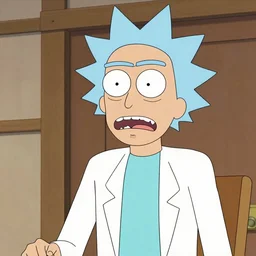Abe shinzo as Rick and Morty