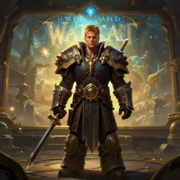 gus fring in world of warcraft loading screen, hd