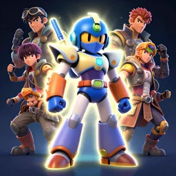 robot boss megaman x zero rockman 2 0 2 2 switch game ninja mask helmet hero 3 d character design concept fanart artsation, borderlands and by feng zhu steetart gta 5 comics, behance hd by jesper ejsing, by rhads, makoto shinkai and lois van baarle, ilya kuvshinov, rossdraws global illumination ray tracing style radiating a glowing aura global