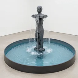 fountain of youth, water, pond, art installation, contemporany art, biennale, 3 d printing