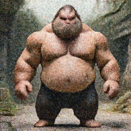 A badass photo of the real life big chungus
