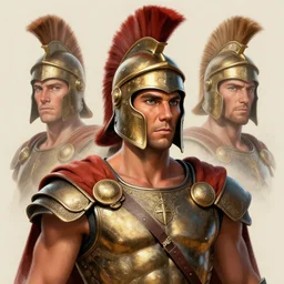 portrait of a spartan hoplite who looks like rafael nadal by ralph horsley, rossdraws, ilvya kuvshinov, elegant, intricate, highly detailed illustration, pixar, maya, engine, artstation
